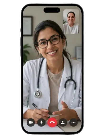 Get reviewed by a clinician